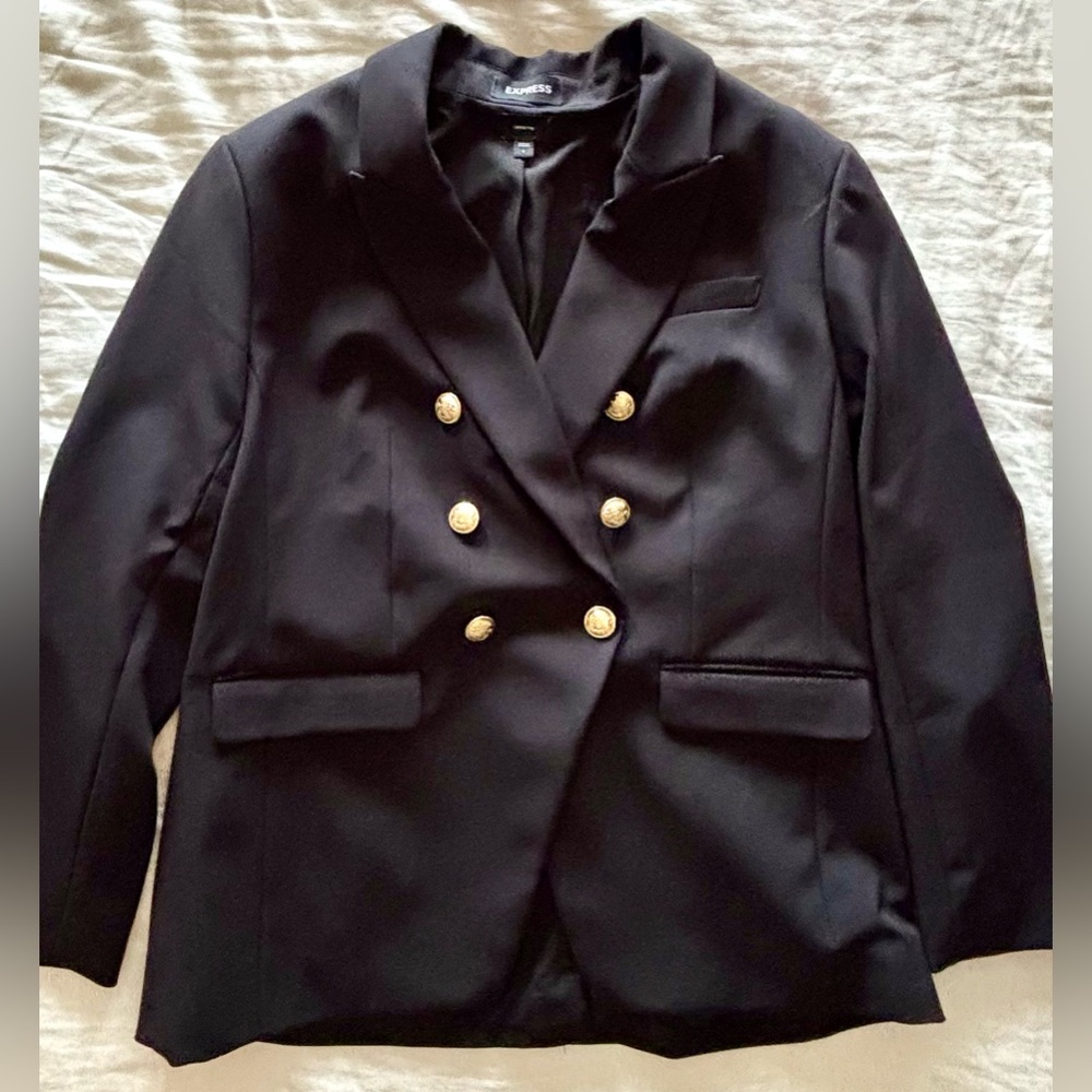 Express Washable Blazer - Picture 3 of 9